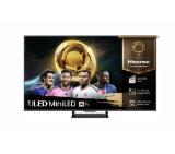 Hisense 55"U7Q Pro, 4K Ultra HD 3840x2160, ULED, FALD, Quantum Dot, 165Hz, IPS, HDR 10+, HLG, Dolby Vision IQ, Dolby Atmos, Smart TV, WiFi 5GHz, WiFi Direct, BT, Anyview Cast,light sensor,Solar Powered Remote, 4xHDMI, 2xUSB, LAN, CI+, DVB-T2/C/S2, Black