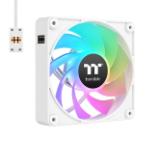 Thermaltake CT140 EX Reverse ARGB Sync PC Cooling Fan 3 Pack Magnetic Connect White