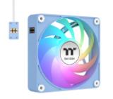 Thermaltake CT140 EX ARGB Sync PC Cooling Fan 3 Pack Magnetic Connect Hydrangea Blue