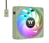 Thermaltake CT140 EX ARGB Sync PC Cooling Fan 3 Pack Magnetic Connect Matcha Green