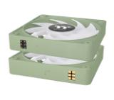 Thermaltake CT140 EX ARGB Sync PC Cooling Fan 3 Pack Magnetic Connect Matcha Green