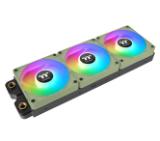 Thermaltake CT140 EX ARGB Sync PC Cooling Fan 3 Pack Magnetic Connect Matcha Green
