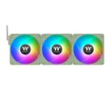 Thermaltake CT140 EX Reverse ARGB Sync PC Cooling Fan 3 Pack Magnetic Connect Matcha Green