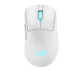 Asus ROG Keris II Origin Wireless Gaming Mouse, 65g Lightweight, Ergonomic, Push-Fit Switch Socket, 42K Optical Sensor, ROG Micro Switch II, ROG Omni Receiver, 5 Programmable Buttons, Moonlight Whit