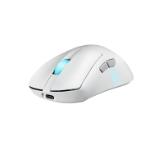 Asus ROG Keris II Origin Wireless Gaming Mouse, 65g Lightweight, Ergonomic, Push-Fit Switch Socket, 42K Optical Sensor, ROG Micro Switch II, ROG Omni Receiver, 5 Programmable Buttons, Moonlight Whit