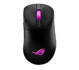 Asus ROG Keris II Origin Wireless Gaming Mouse, 65g Lightweight, Ergonomic, Push-Fit Switch Socket, 42K Optical Sensor, ROG Micro Switch II, ROG Omni Receiver, 5 Programmable Buttons, Black