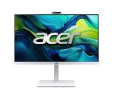 Acer Aspire C27-A, 27'' FHD IPS AiO 120Hz Intel Core i5-13420H (up to 4.60GHz, 12MB), 32GB DDR4 (2x16GB), 1TB SSD, no DVD, Intel UHD, HDMI, USB 3.2, USB 2.0, Type-C, RJ-45, WiFi 6E, Glan, SD reader, Ergo stand, Cam+mic, KBD& Mouse Wireless, NO OS, White