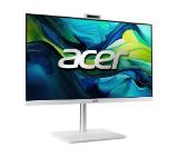 Acer Aspire C27-A, 27'' FHD IPS AiO 120Hz Intel Core i5-13420H (up to 4.60GHz, 12MB), 32GB DDR4 (2x16GB), 1TB SSD, no DVD, Intel UHD, HDMI, USB 3.2, USB 2.0, Type-C, RJ-45, WiFi 6E, Glan, SD reader, Ergo stand, Cam+mic, KBD& Mouse Wireless, NO OS, White