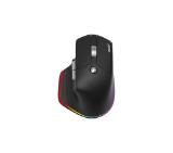 Acer Easy Fit Wireless Mouse,RF 2.4 GHz dongle, Bluetooth 5.0, Wired, 6 buttons, DPI 4000, 122 g, Black with RGB strip
