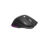 Acer Easy Fit Wireless Mouse,RF 2.4 GHz dongle, Bluetooth 5.0, Wired, 6 buttons, DPI 4000, 122 g, Black with RGB strip