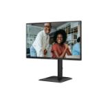 AOC 24E4U, 23.8" IPS WLED, 1920x1080@120Hz, 4ms GtG, 300cd m/2, 1500:1, 20M:1 DCR, Adaptive Sync, FlickerFree, Anti Blue Light, 2Wx2, Tilt, Height Adjust, Pivot, Swivel, D-SUB, HDMI, USB Hub