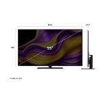 LG OLED65G53LS, 65" UHD OLED evo, 4K (3840 x 2160), DVB-C/T2/S2, Full Cinema Screnn, Alpha 11 AI 4K, 120Hz Native (VRR 144Hz), ThinQ AI, HDR10, VRR, NVIDIA G-SYNC, AMD FreeSync, Dolby Vision, Dolby Atmos, Wi-Fi 6, Bluetooth, HDMI, USB, Airplay 2, IC slot