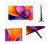 Hisense 55" A6Q, 4K Ultra HD 3840x2160, DLED, DFA, Precision Colour, HDR 10+, HLG, Dolby Vision,Light sensor, Smart TV, WiFi, BT, AnyView Cast, Gaming Mode, 1xHDMI2 eArc, 3xHDMI, 2xUSB, LAN, CI+, DVB-T2/C/S2, Black