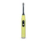 Beurer SC 50 splashy lemon Electric Sonic Toothbrush, up to 80,000 mov/min, 5 cleaning programs: Clean, Sensitive, Polish, Gum Care, Whiten, Pressure sensor , 2-min. timer, Incl. 2 toothbrush heads and magnetic charging plate, 22 days of battery life