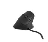 Natec Vertical Mouse Crake 2 Pro 12800DPI Optical Black