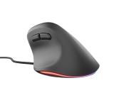 Natec Vertical Mouse Crake 2 Pro 12800DPI Optical Black