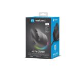 Natec Vertical Mouse Crake 2 Pro 12800DPI Optical Black