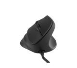 Natec Vertical Mouse Crake 2 Pro 12800DPI Optical Black