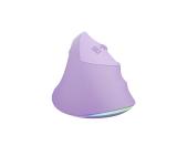 Natec Vertical Mouse Crake 2 Pro 12800DPI Optical Pure Lavander
