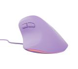 Natec Vertical Mouse Crake 2 Pro 12800DPI Optical Pure Lavander