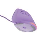Natec Vertical Mouse Crake 2 Pro 12800DPI Optical Pure Lavander