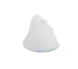 Natec Vertical Mouse Crake 2 Pro 12800DPI Optical White
