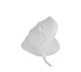 Natec Vertical Mouse Crake 2 Pro 12800DPI Optical White