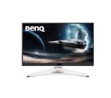 BenQ MOBIUZ EX271Q 27", IPS, 180Hz, 1ms, 2560x1440 2K QHD, HDR400, Gaming Monitor, Color Vibrance, Light Tuner, FreeSync Premium, KVM, Console Mode, B.I.+, LBL, 400 nits, 1000:1, HDMI, DP, USB C wDP alt. 65W PD, Speaker 2.5W x2,  6kg. WHITE