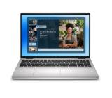 Dell 16 DC16251, Intel Core 7 150U (10 cores, up to 5.4 GHz), 16.0" FHD+(1920x1200) AG 300nits, 16GB, 2x8GB, DDR5, 5200 MT/s, 512GB M.2 PCIe, Intel Graphics, Cam, FPR, Wi-Fi 6E, Backlit Kb, Win 11 Pro, Silver, Aluminium, 3Y PS