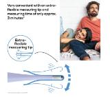 Beurer OT 20 BasalControl Basic - Ovulation thermometer; Suitable for oral & vaginal measurements; Can be disinfected, Waterproof, Measuring time: Up to 3 minutes
