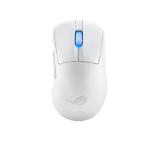 Asus ROG Keris II Ace Wireless Gaming Mouse, 54g Lightweight, AimPoint Pro 42K Optical Sensor, Optical Micro Switches, SpeedNova Wireless, ROG Polling Rate Booster, Esports & FPS Gaming, White