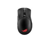 Asus ROG Gladius III Wireless AimPoint Gaming Mouse, Connectivity (2.4GHz RF, Bluetooth, Wired), 36000 DPI sensor, 6 programmable buttons, ROG SpeedNova, Replaceable switches, Paracord cable, Black