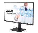 Asus HA2741A HealthCare Monitor, 27”, WLED/IPS, QHD (2560 x 1440), 3.6MP AGLR, DICOM Part 14 GSDF, DICOM Preset, Auto Calibration, JND < 10%, Antibacterial Treatment, USB-C, HDMI, DisplayPort Daisy-chain, Ergonomic Stand, Black