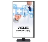 Asus HA2741A HealthCare Monitor, 27”, WLED/IPS, QHD (2560 x 1440), 3.6MP AGLR, DICOM Part 14 GSDF, DICOM Preset, Auto Calibration, JND < 10%, Antibacterial Treatment, USB-C, HDMI, DisplayPort Daisy-chain, Ergonomic Stand, Black