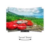 Thomson Smart QLED Pro TV 65"; Google TV; 3840 x 2160 (4K UHD), DLED, 144 Hz, DVB-T/T2/C/S/S2, HDR10, Wi-Fi, Bluetooth, LAN, HDMI 4 (2.1), USB 2 (2.0) + 1 (3.0), Central Swivel Stand, Black