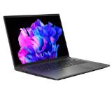 Acer Swift X 14, SFX14-71G-75L8, Intel Core i7-13700H(3.70GHz up to 5.00GHz, 24MB),14.5" 2.8K OLED (2880x1800) 120Hz, 16GB DDR5, 1024 GB NVMe SSD,RTX 4050 6GB GDDR6,  FHD Cam,WiFi 6E, BT 5.1, Micro SD card,Backlit Kbd, Win 11 Home , Steel Gray