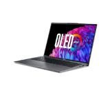 Acer Swift Go 16, SFG16-72-73WT,Intel Core Ultra 7 155U(up to 4.80GHz, 12MB), 16" 3.2K OLED (3200x2000) 120Hz, 32 GB LPDDR5X on board, 1000GB  NVMe SSD,Intel Graphics,QHD Cam, WiFi 6E, BT 5.3, Micro SD card,Backlit Kbd, Win 11 Home, Steel Gray