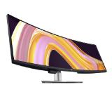 Dell U4924DW, 49" Curved  Dual QHD, IPS AG, UltraSharp, 5ms, 2000:1, 350 cd/m2, 5120 x 1440, 100% sRGB, HDMI, DP, USB-C hub, RJ45, PD 90W, Speakers, Audio line-out, Height Adjustable, Swivel, Tilt, Black