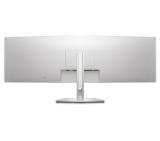 Dell U4924DW, 49" Curved  Dual QHD, IPS AG, UltraSharp, 5ms, 2000:1, 350 cd/m2, 5120 x 1440, 100% sRGB, HDMI, DP, USB-C hub, RJ45, PD 90W, Speakers, Audio line-out, Height Adjustable, Swivel, Tilt, Black
