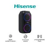 Hisense Party speaker 2.0 Ch., 160W, BT, 12h play, Black