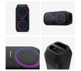 Hisense Party speaker 2.0 Ch., 160W, BT, 12h play, Black