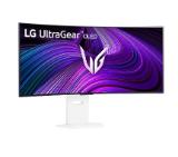 LG 39GX90SA-W, 39", OLED UltraGear 21:9 Curved Smart, IPS 0.03 ms, WQHD (3440x1440), 240Hz, HDR 10, 1500000:1, 250 cd/m2, DCI-P3 98.5%, USB 3.0, VRR, Free-sync, G-Sync, USB-C, PD 65W, HDMI, DP, PBP, Speakers, LG Switch, Height, Swivel, Tilt, White