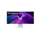 LG 34GX90SA-W, 34", OLED UltraGear 21:9 Curved Smart, IPS 0.03 ms, WQHD (3440x1440), 240Hz, HDR 10, 1500000:1, 250 cd/m2, DCI-P3 98.5%, USB 3.0, VRR, Free-sync, G-Sync, USB-C, PD 65W, HDMI, DP, PBP, Speakers, LG Switch, Height, Swivel, Tilt, White