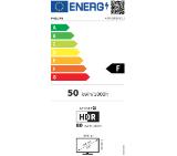 Philips 43PUS8510/12, 43" 4K Ultra HD QLED, 3840x2160p, DVB-T/T2/T2-HD/C/S/S2, 60Hz, Ambilight 3, Pixel Precise UHD, 90% DCI, HDR+, Titan OS, Dolby Atmos, Dolby Digital, VRR, 3*HDMI, 2*USB, 802.11ac, 20W RMS, Black