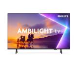 Philips 55PUS8510/12, 55" 4K Ultra HD QLED, 3840x2160p, DVB-T/T2/T2-HD/C/S/S2, 60Hz, Ambilight 3, Pixel Precise UHD, 90% DCI, HDR+, Titan OS, Dolby Atmos, Dolby Digital, VRR, 3*HDMI, 2*USB, 802.11ac, 20W RMS, Black