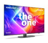 Philips 55PUS9010/12, 55" The One 4K Ultra HD QLED, 3840x2160p, DVB-T/T2/T2-HD/C/S/S2, 144Hz, Ambilight 3, P5 Perfect Picture, 90% DCI, HDR+, Titan OS, Dolby Atmos, Dolby Digital, VRR, 4*HDMI, 2*USB, 802.11ac, 40W RMS, Black
