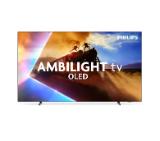 Philips 55OLED770/12, 55" UHD 4K OLED 120Hz Ultra-low lag, 3840x2160, DVB-T/T2/C/S/S2, Ambilight 3, HDR10+, Titan OS, Dolby Vision, Atmos, DTS:X, P5 Perfect Picture /Al, BT 5.2, 4*HDMI, VRR, 2* USB, 802.11ac,  20W RMS