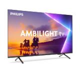 Philips 65PUS8510/12, 65" 4K Ultra HD QLED, 3840x2160p, DVB-T/T2/T2-HD/C/S/S2, 60Hz, Ambilight 3, Pixel Precise UHD, 90% DCI, HDR+, Titan OS, Dolby Atmos, Dolby Digital, VRR, 3*HDMI, 2*USB, 802.11ac, 20W RMS, Black