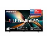 Hisense, 100''  U7Q,ULED Smart, FALD, 165Hz, 5000:1,Quantum Dot, Dolby vision IQ,Vidaa, ADS, Black