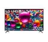 LG 75UA75006LA, 75" 4K UltraHD TV 4K (3840x2160), DVB-T2/C/S2, webOS 25 Smart, ThinQ AI, ?7 AI, WiFi, HDR10 pro, HLG, ALLM/HGiG, 4K Upscaling, AI Sound pro, Multiple View, HDMI eARC, LAN, USB, Bluetooth, Google Cast, 2 Pole Stand, Black